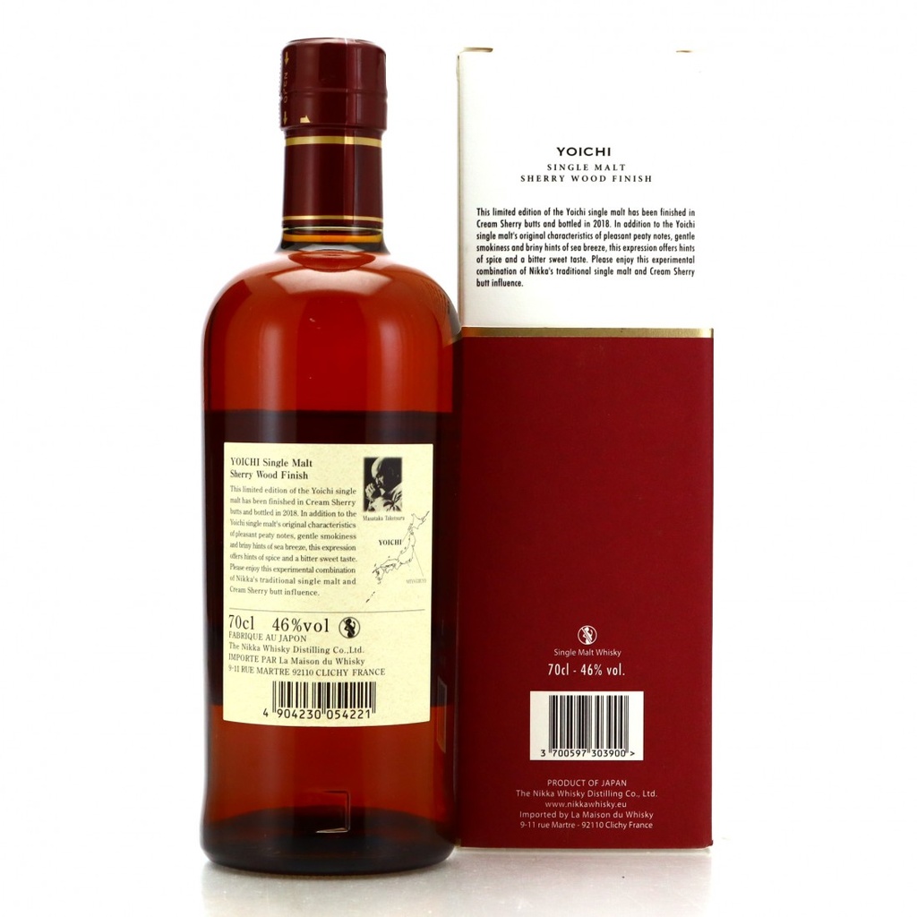 Nikka Yoichi Sherry Wood Finish