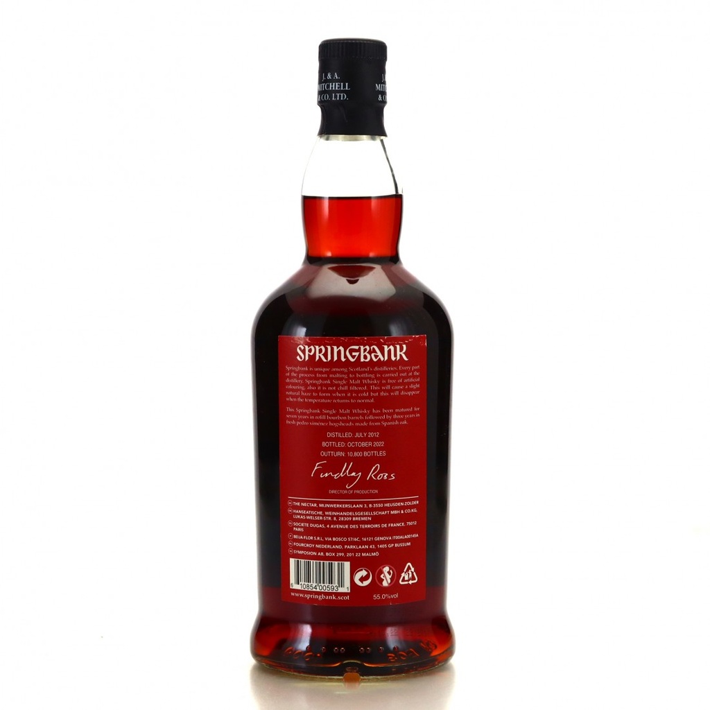 Springbank 10 Year Old PX 2022