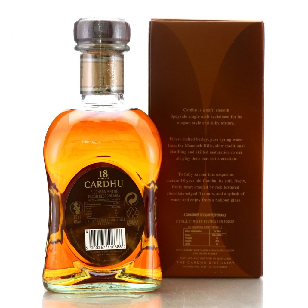Cardhu 18 Year Old