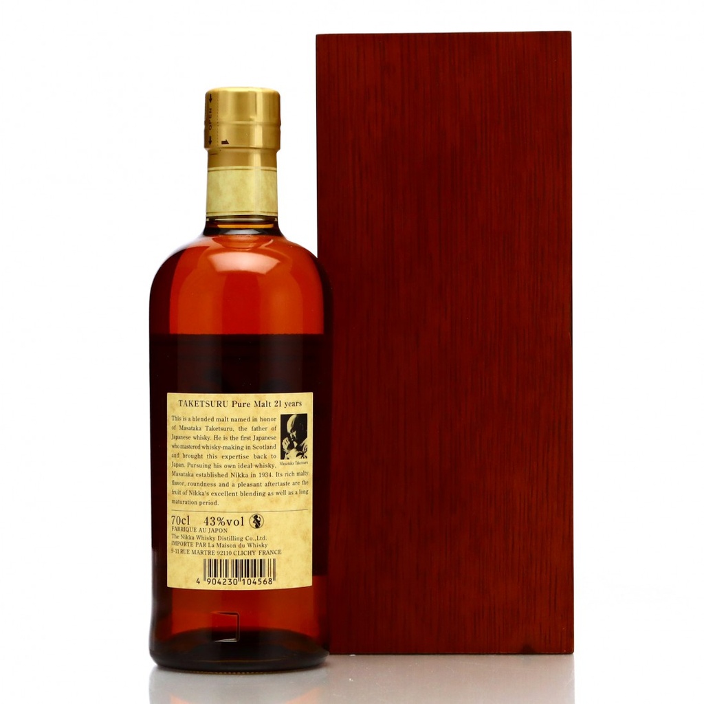 Nikka Taketsuru 21 Pure Malt Wooden Box