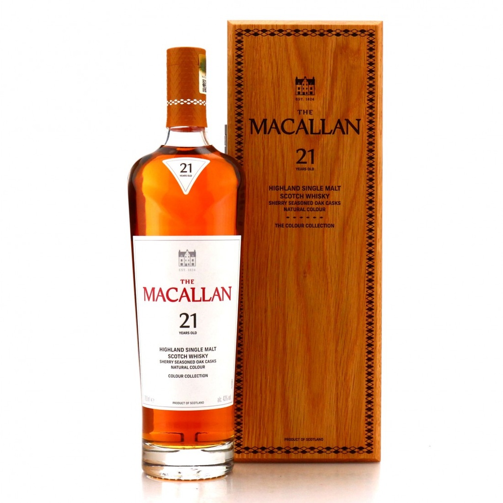 Macallan 21 Year Old Colour Collection
