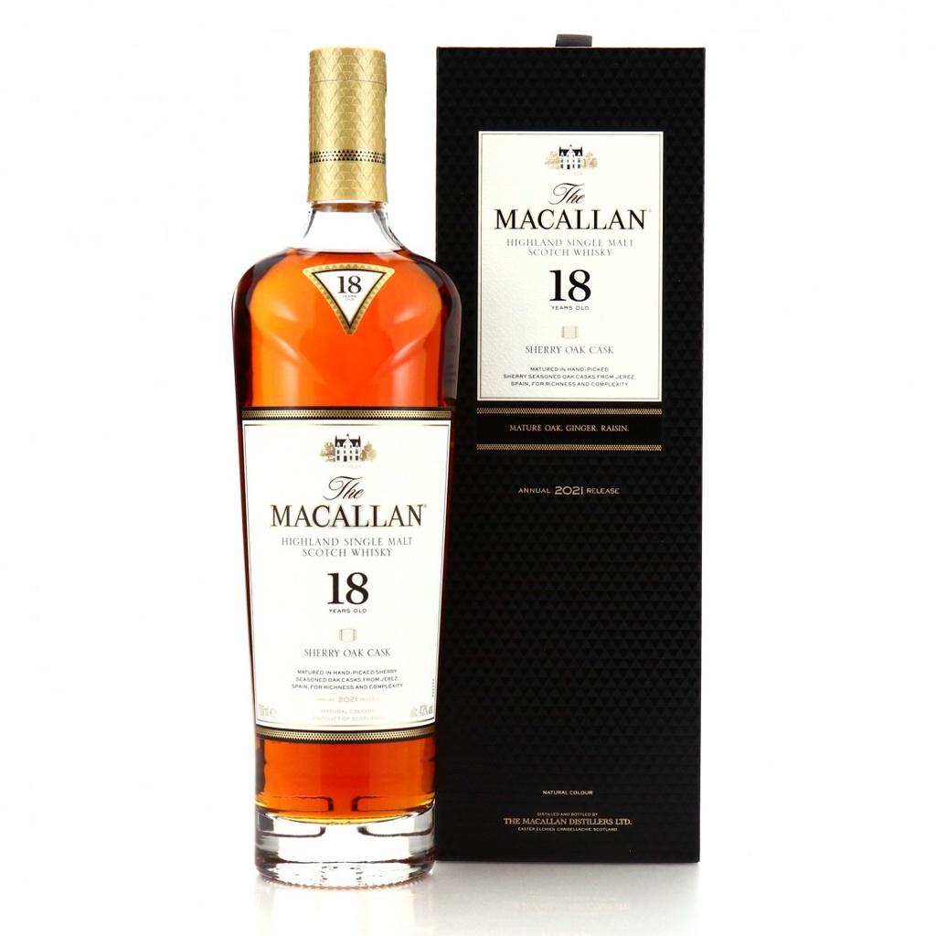 The Macallan 18 Sherry Oak 2021