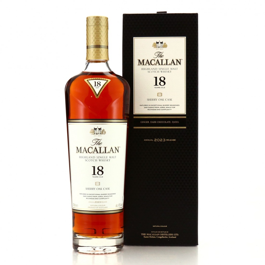 The Macallan 18 Sherry Oak 2023