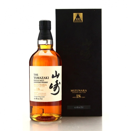 Yamazaki 18 Years Old Mizunara 100th Anniversary