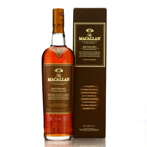 Macallan Edition No. 1