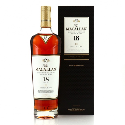 The Macallan 18 Sherry Oak 2020