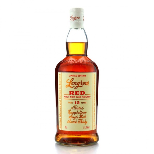 Longrow Red Pinot Noir Casks 15 Year Old